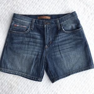 JOE’S DENIM JEAN SHORTS SLIGHTLY DISTRESSED
